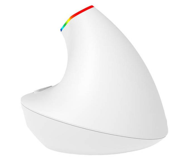 Delux Mysz Pionowa M618C RGB (Biała) - 1044032 - zdjęcie 4